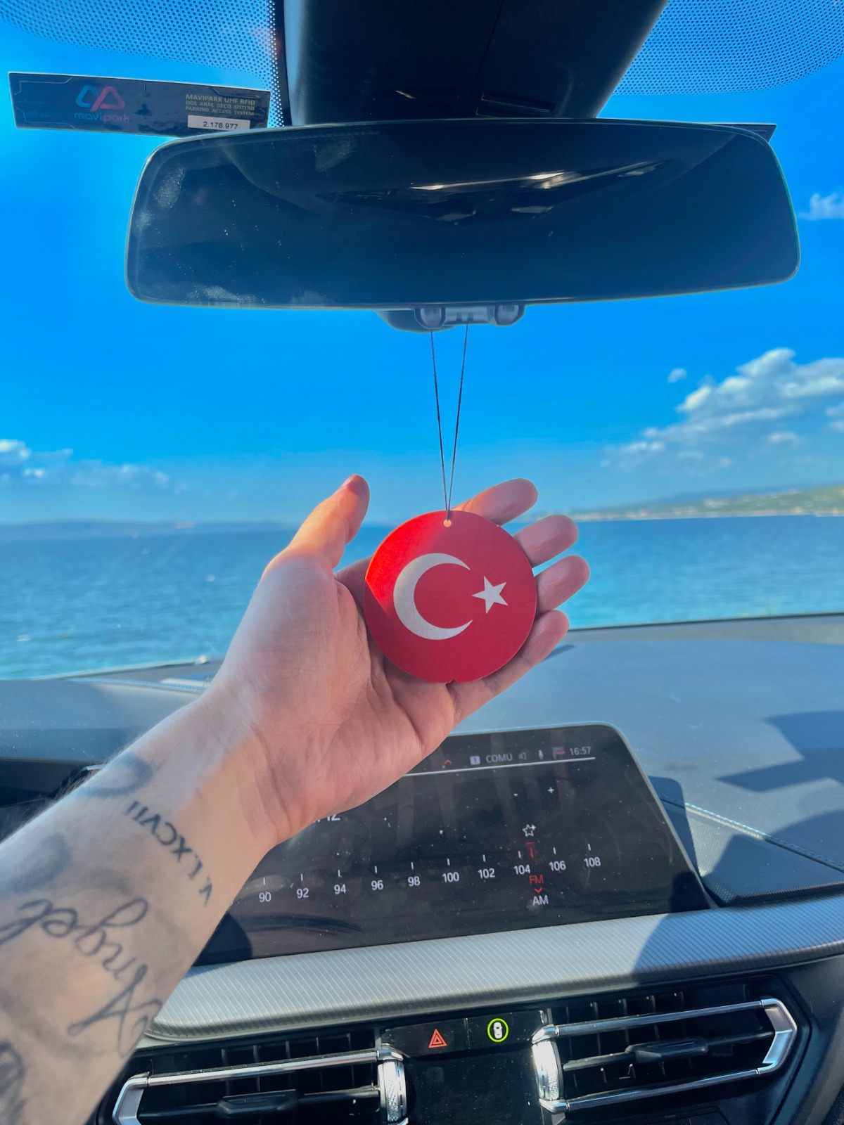 ipli oto kokusu, baskılı ipli oto kokusu